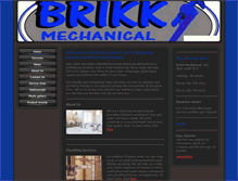 Tablet Screenshot of brikk-mechanical.com